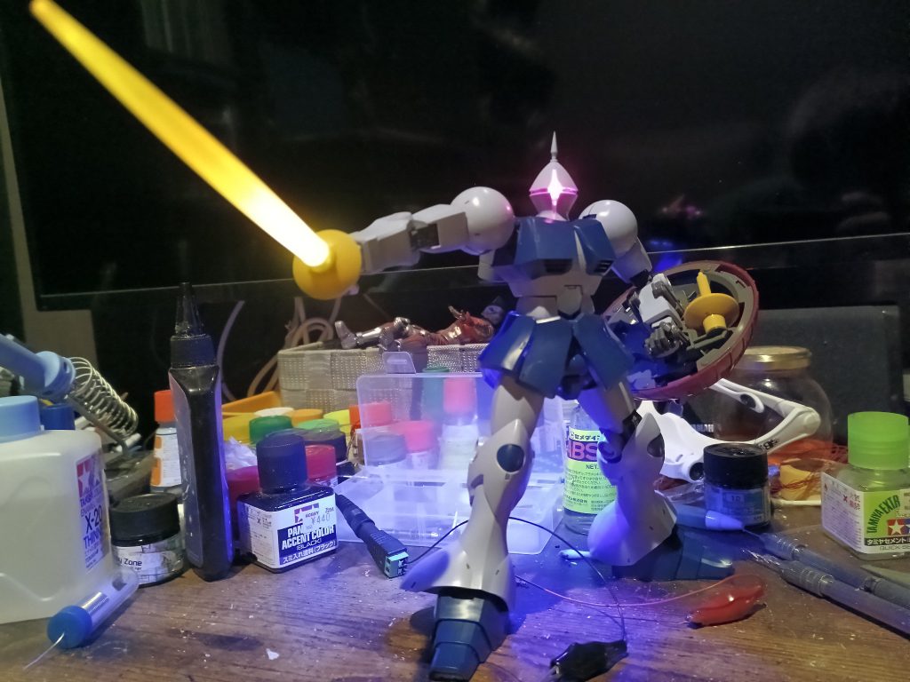 MG ギャン LED組込–4枚目/制作者：福田　義康