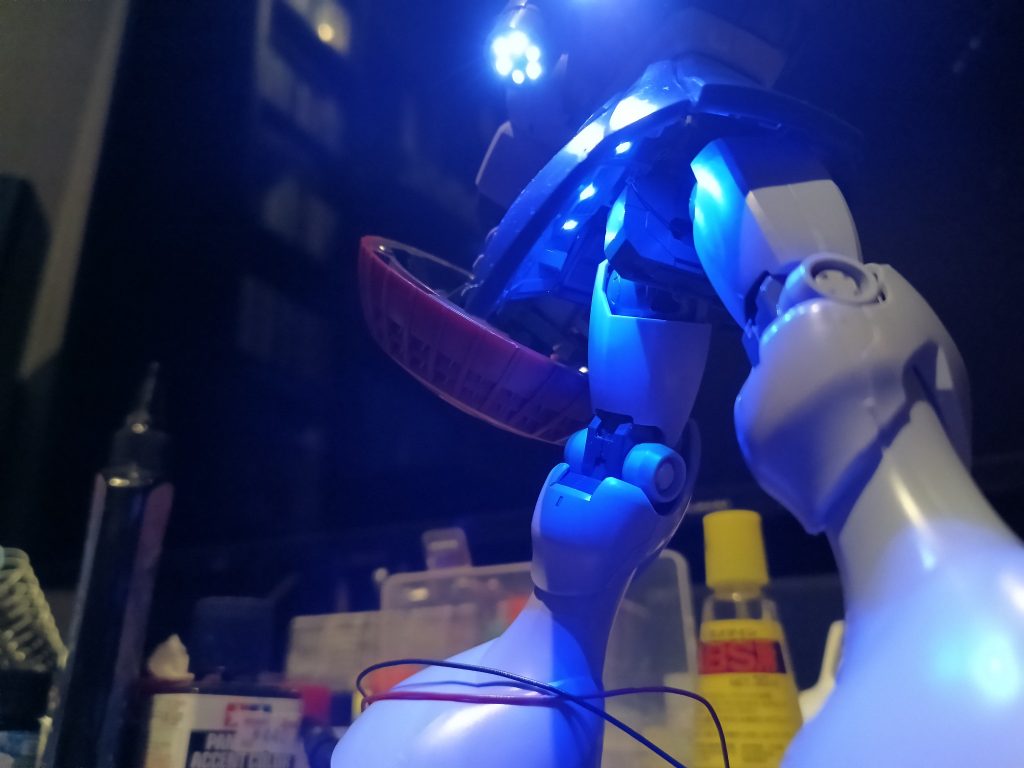 何か下半身が寂しかったんでリアスカートにブルーを入れてみました👍