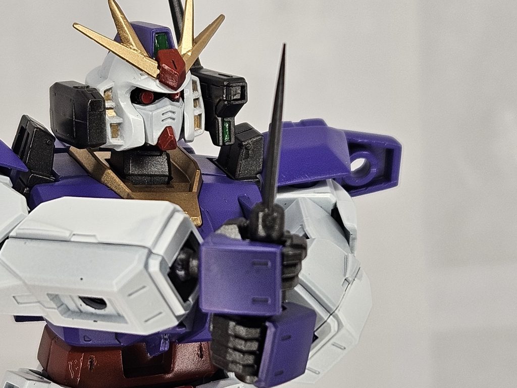 コマンドーということで例のポーズができます