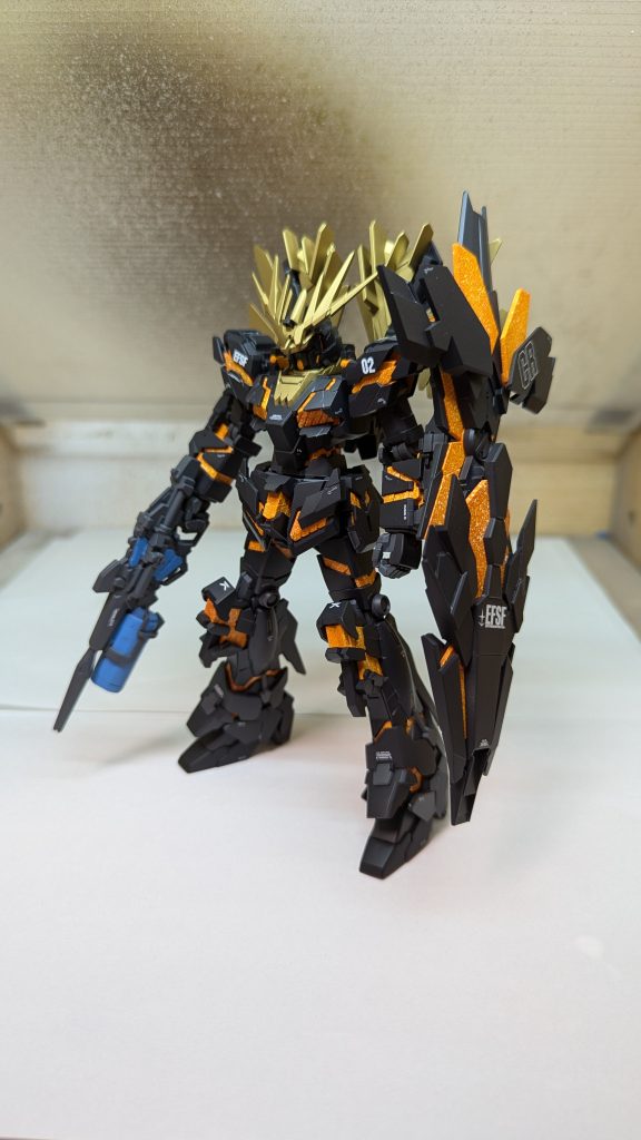 hg バンシィ・ノルン　スパッタリング塗装–4枚目/制作者：たくあん