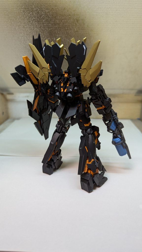 hg バンシィ・ノルン　スパッタリング塗装–5枚目/制作者：たくあん