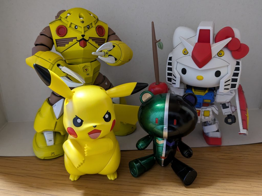 可愛いプラモデルシリーズが充実し始めましたwww