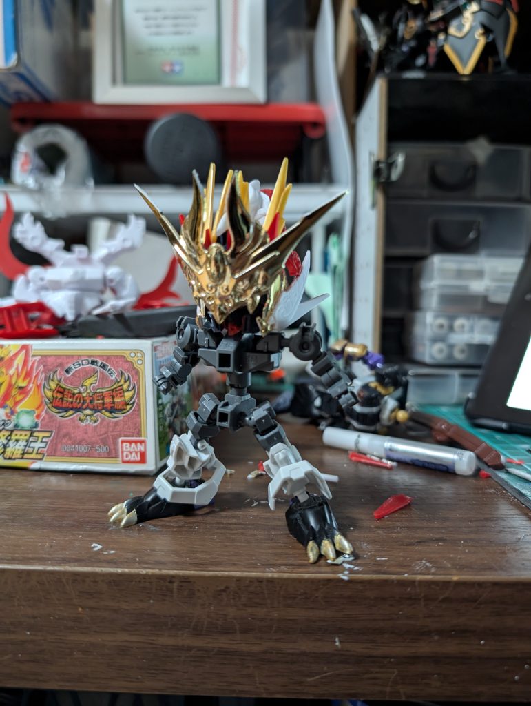 フレームとSDWの前腕と下腿組み合わせてます