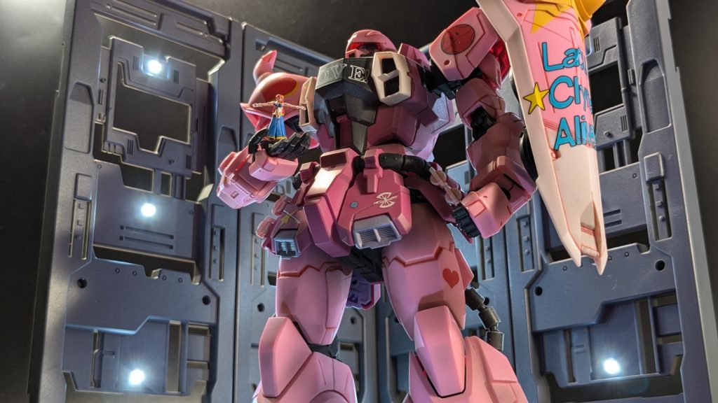 実際コンサートで下から見上げるショットです。 