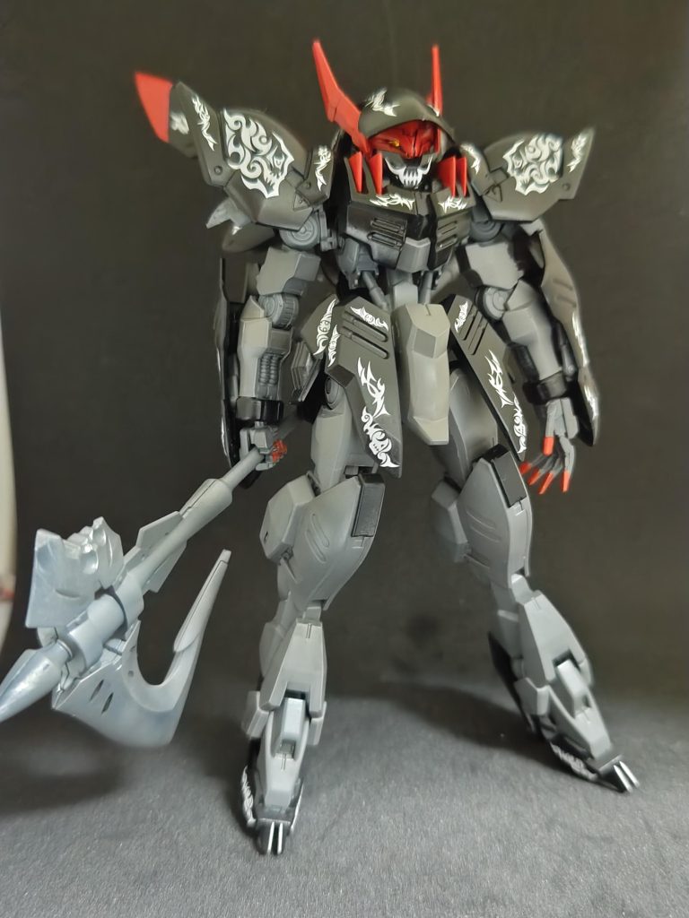 オルフェンズ系は制作しやすくて、好きなキットです。(⁠•⁠‿⁠•⁠)