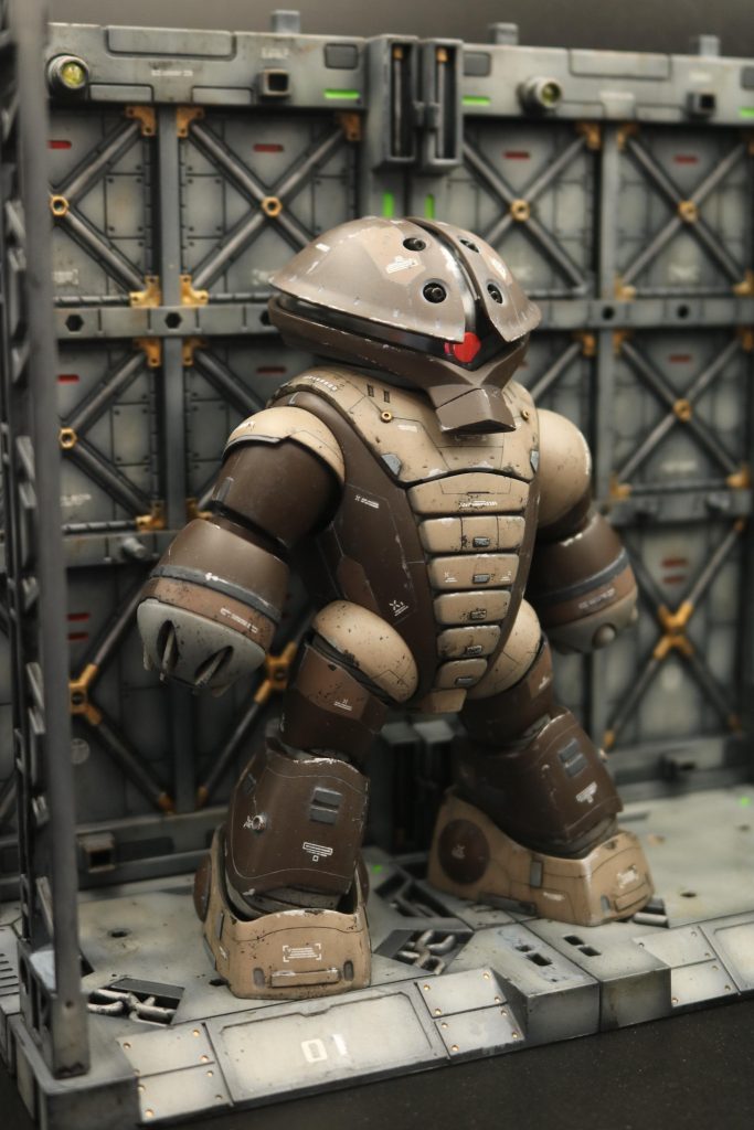 HGUCアッガイ–8枚目/制作者：ヒロハル