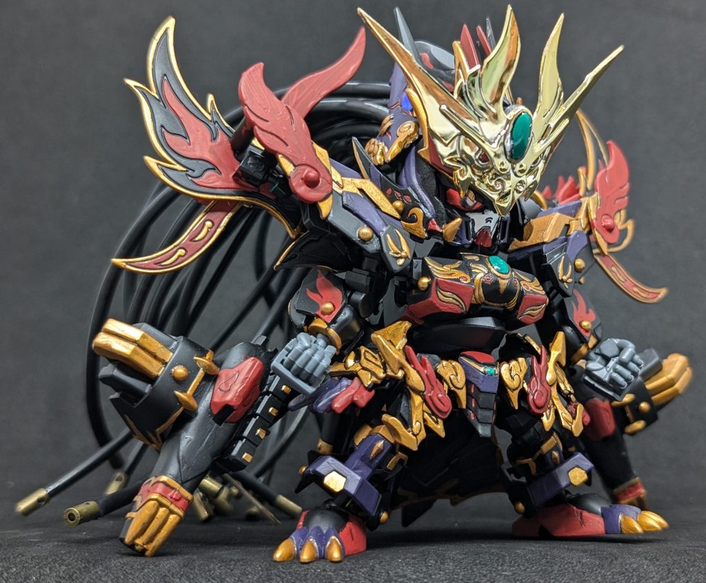 頑駄無阿修羅神修羅から阿修羅へ至った姿装備を全てつけた状態 