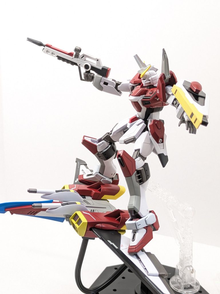 頑張って乗せました(gundam-kao10)