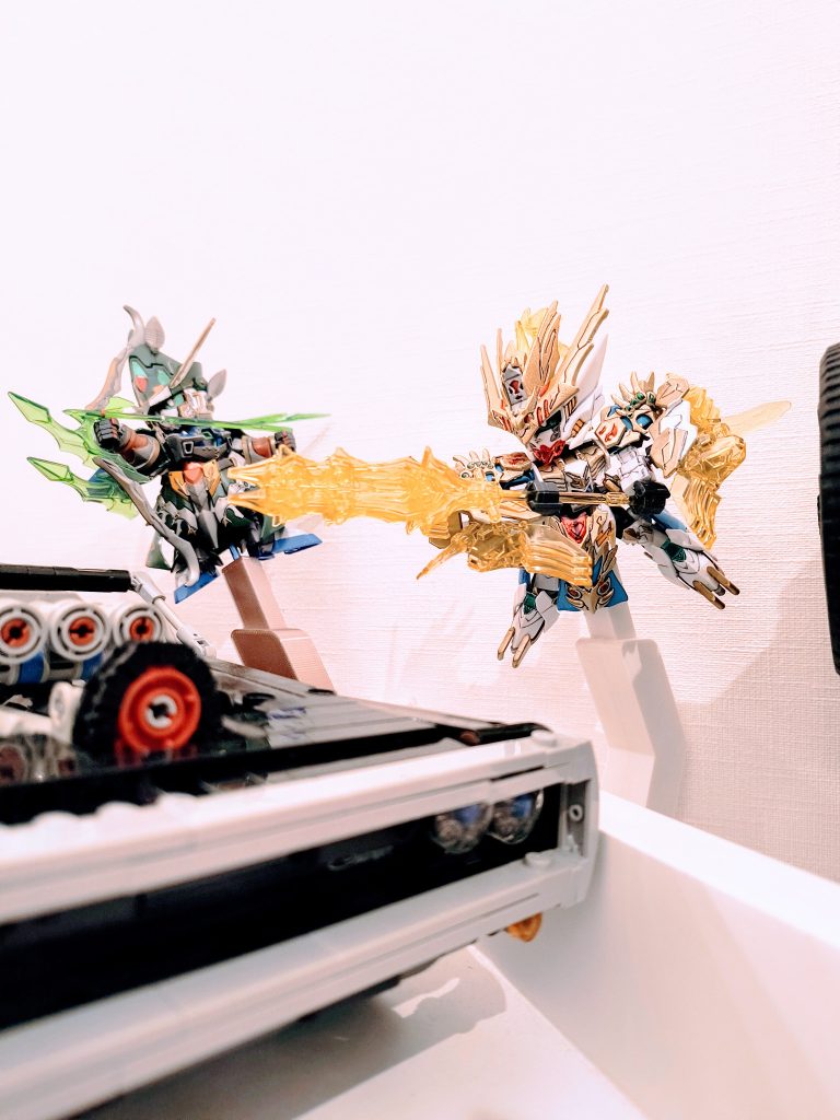 以前アップしたロビンフッドと。見ていただきありがとうございます。