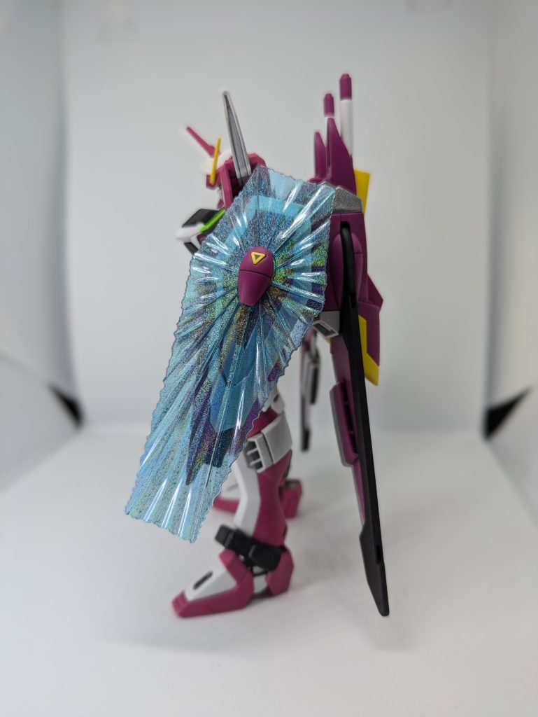 ビームシールドはホロブルーを吹いてます