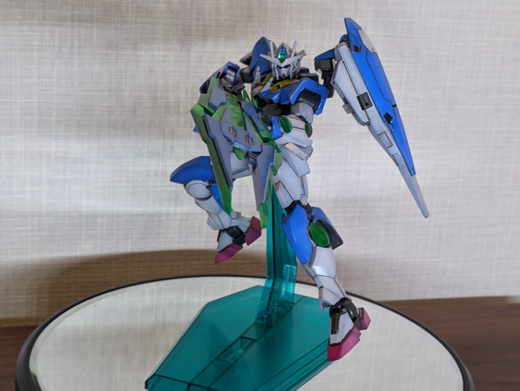 MAX塗りに憧れて、黒立ち上げを初めてやってみた作品です。サフ、ベースグレー、ホワイト、クリアカラー、パールコートみたいな感じで塗装してます