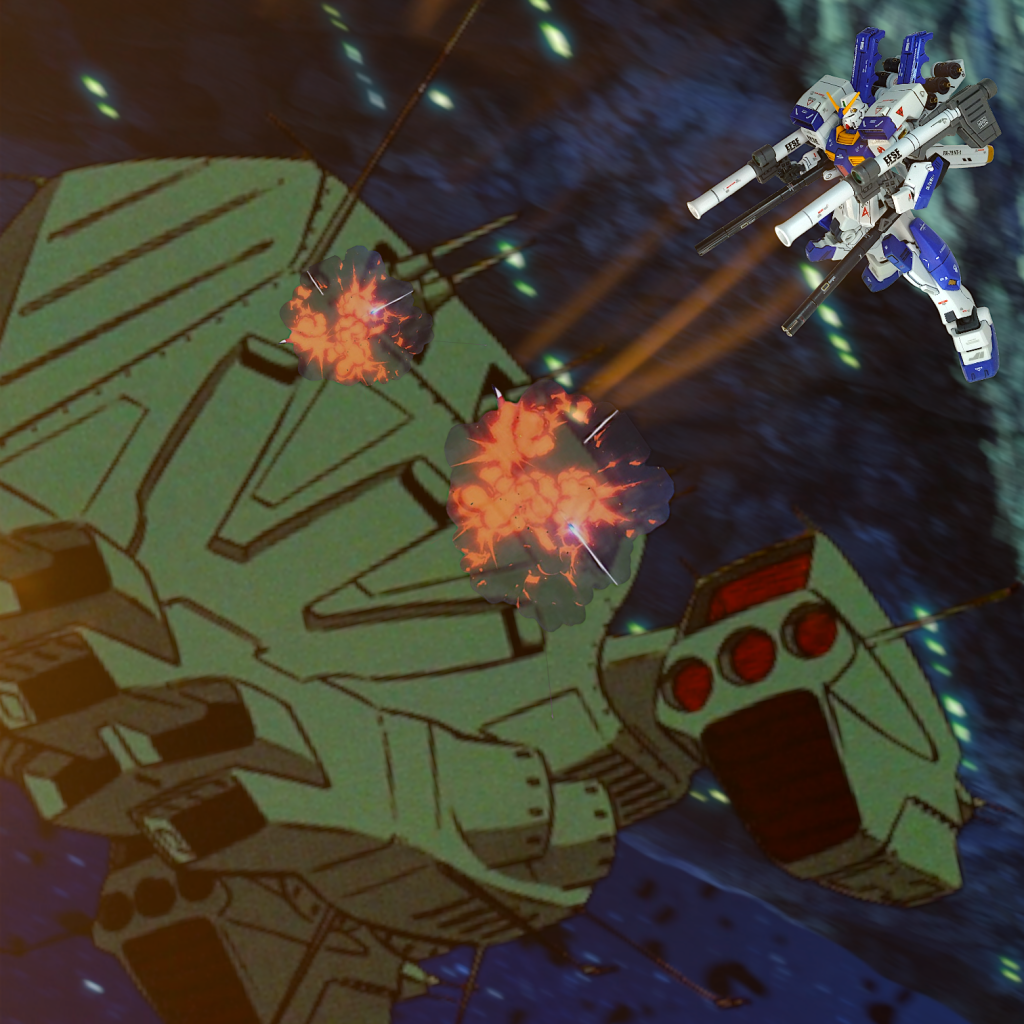 ジオング瞬殺、空いた時間で同じSフィールドにいたドロワも撃墜できちゃう?さすがに連邦上層部もアムロを撃墜ランキング1位にしてくれるでしょうアムロ「こんなに嬉しいことはない・・・(gundam-kao2)」