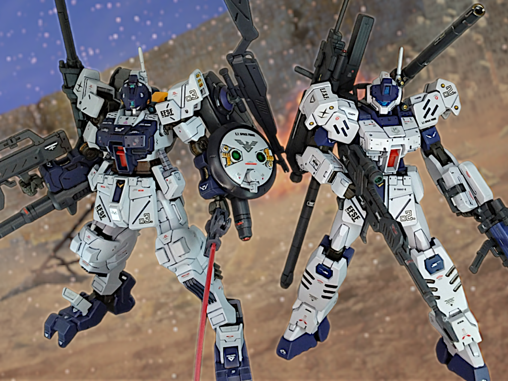 2番、3番ができたので、次は隊長機ですねこのクセが強いスパルタン兄弟を統率する一番機とは・・・今のところ全くイメージが湧きません(gundam-kao5)