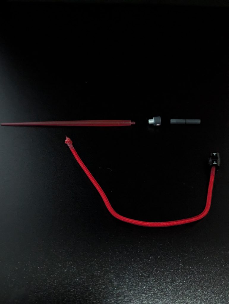 ビームサーベルは30MMのジャンクパーツなどから自作