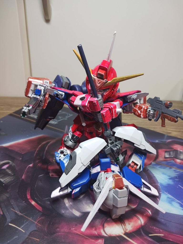 適当に作ったシザーシールドもあるので、リベイクフルシティごっこできますw                        (デスティニー 実験台にするのやめろ😭) 