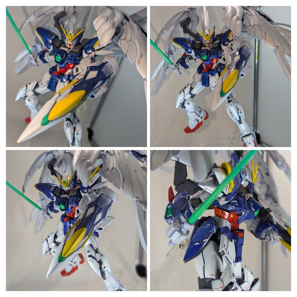 ガイアカラーの純色を集めて調色しました。明るさを損なわないよう重厚感も出したかったのでハッキリとしたグラデーションにはしませんでした。