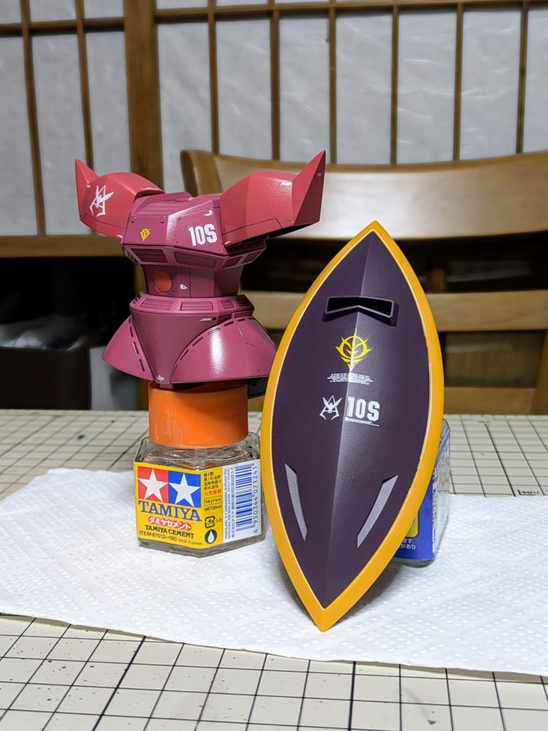 デカール！この工程が1番すき笑