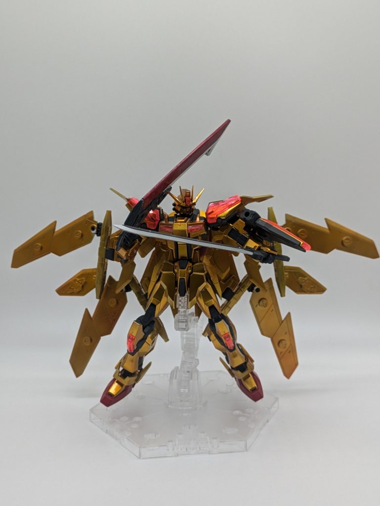 もっとテカテカになるはずだった…。アカツキの光沢感が無いんですよね。予定ではもっとミラーになるはずだったのですが…何事もトライアンドエラー、次は頑張ります。