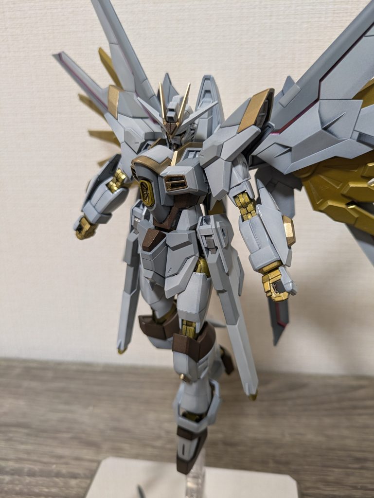HGマイティストライクフリーダムガンダム全塗装–3枚目/制作者:@tonbei01