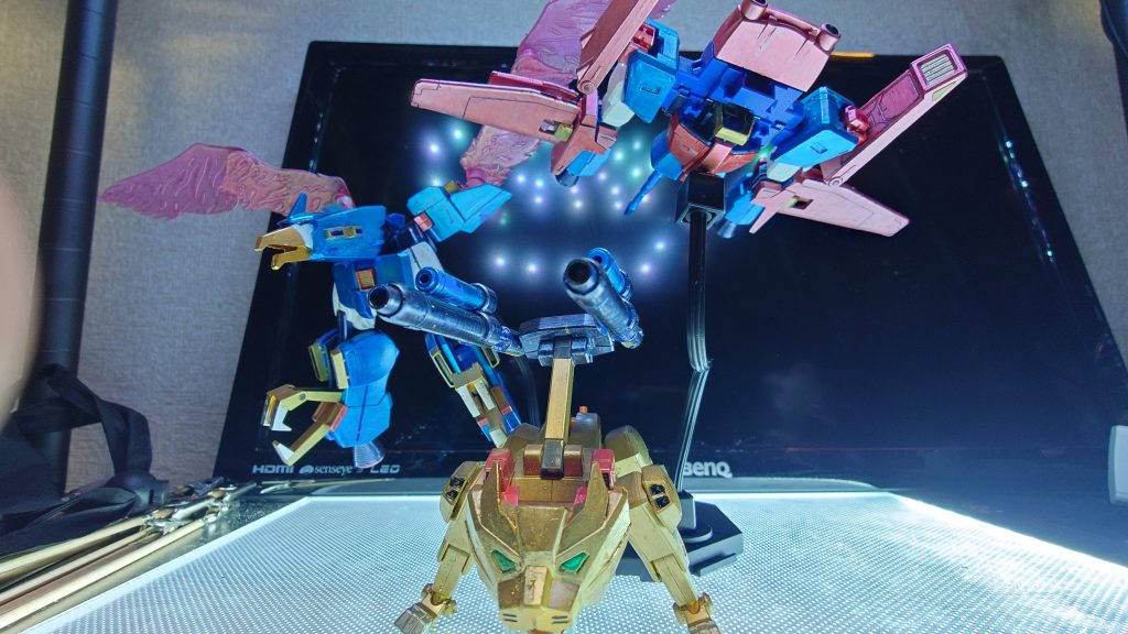 合体前の3トライオン、ダブルゼータ同様分離するといろいろめんどいからあまりしたくない…