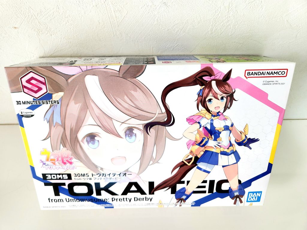 ウマ娘アニメ2期が再放送されてるってことで、30MSトウカイテイオーを組み立てたくなりますね😊