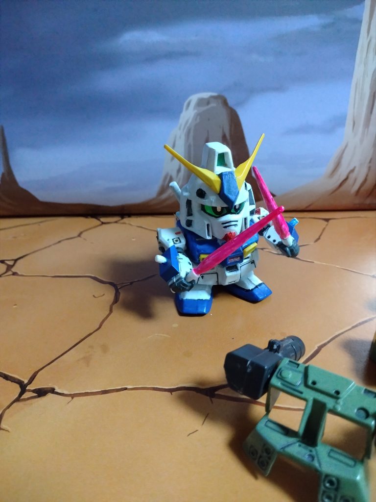 ビームサーベル二刀流（笑）