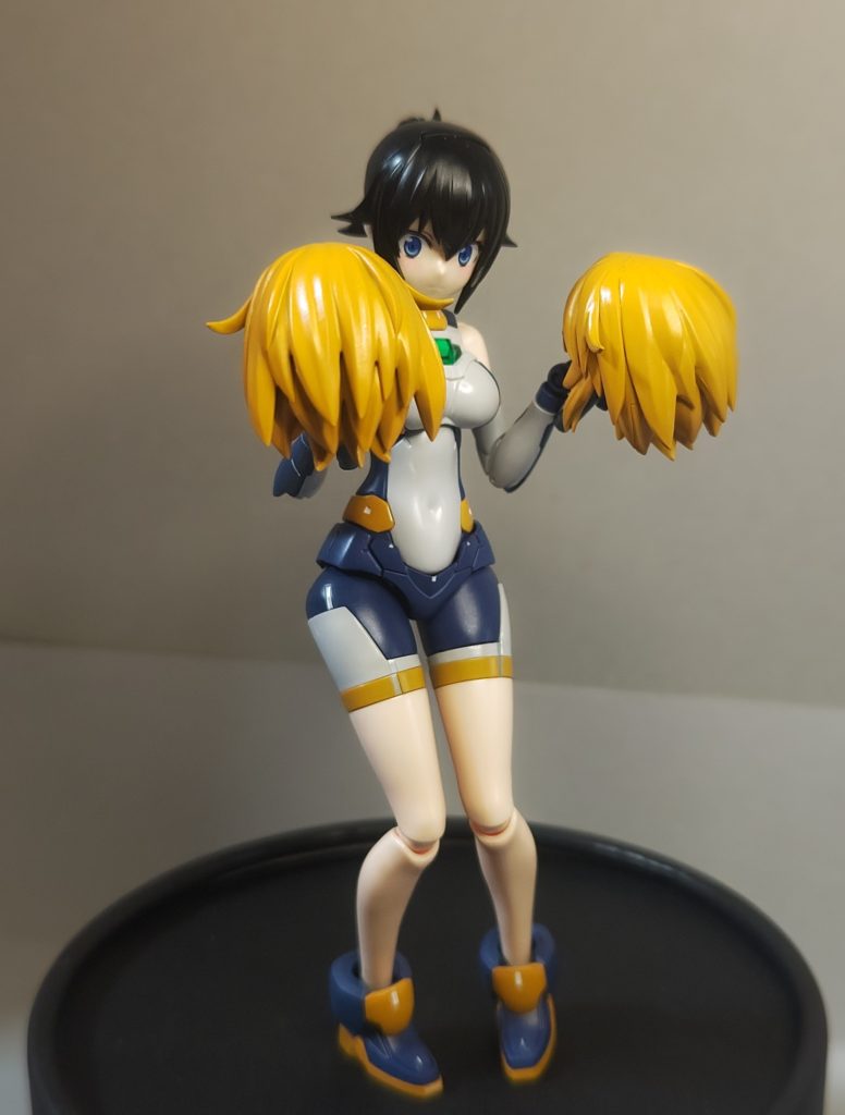 この作品には装備の段階があってな、「アバターふみな（装備なし）」、「アバターふみな」「アバターふみーニャ」と追加していくんや。まぁ、オミットした武装もあるけど。（ガトリングスマッシャー等、肩アーマー）「アバターふみな」も、「サバーニャ」の武装に合わせて、色を変更したで。ミキシングの都合上、「サバーニャ」に戻すことは叶わんなってもうたけど、そこは、ミキシングの性や。余ったパーツは他で活かすさかい、堪忍したってな。てな訳で、今回はワイの作った「アバターふみーニャ」を見てもらったやけど、どうやった？可愛さと力強さの両立は、難しいもんやで。コメント、アドバイス、アイデアも待っとるさかい、よろしゅうな。