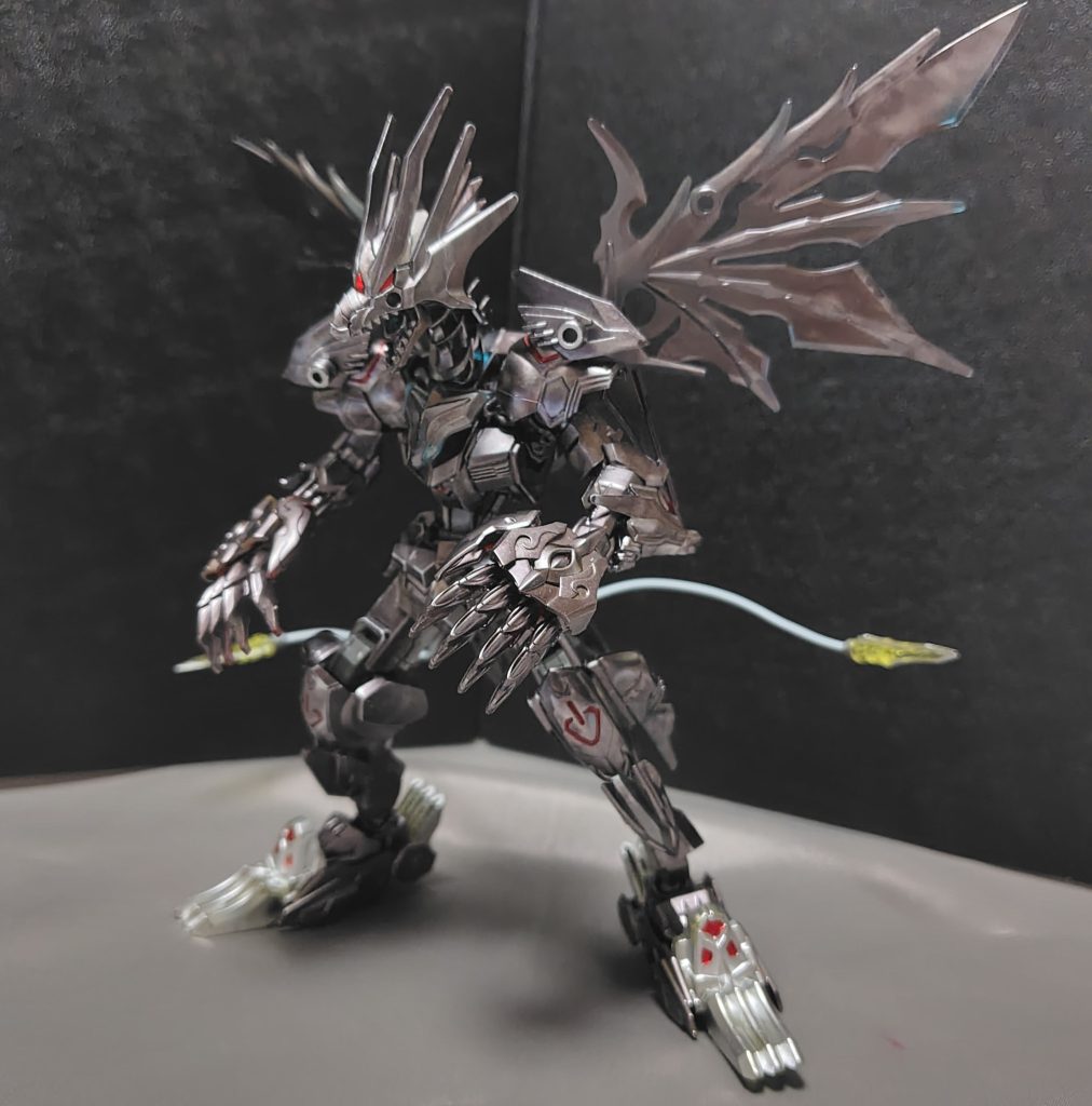 以前作ってたドラゴニュート達より作りやすかったです。