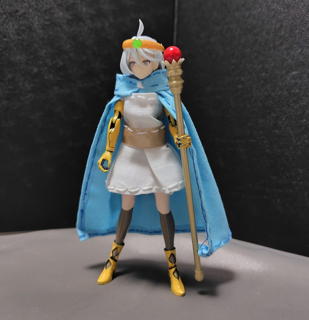 前回制作した魔物使いとほぼ同じ内容で制作したものになります。違いがあるとすればミニスカートになったことでしょうか。