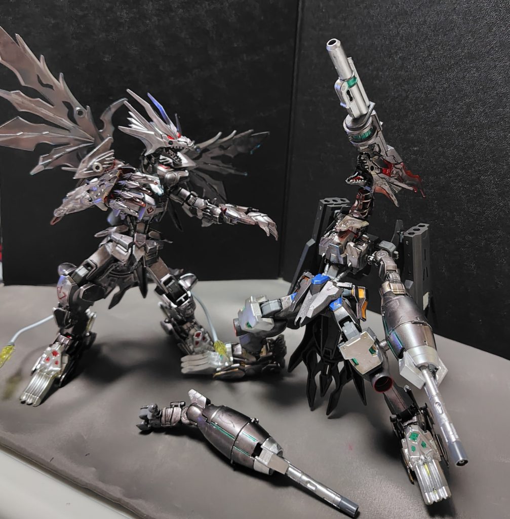 メタルドラゴンクローアタック!!!ギャォォォォォン!!!?砲撃龍、敗れる!!