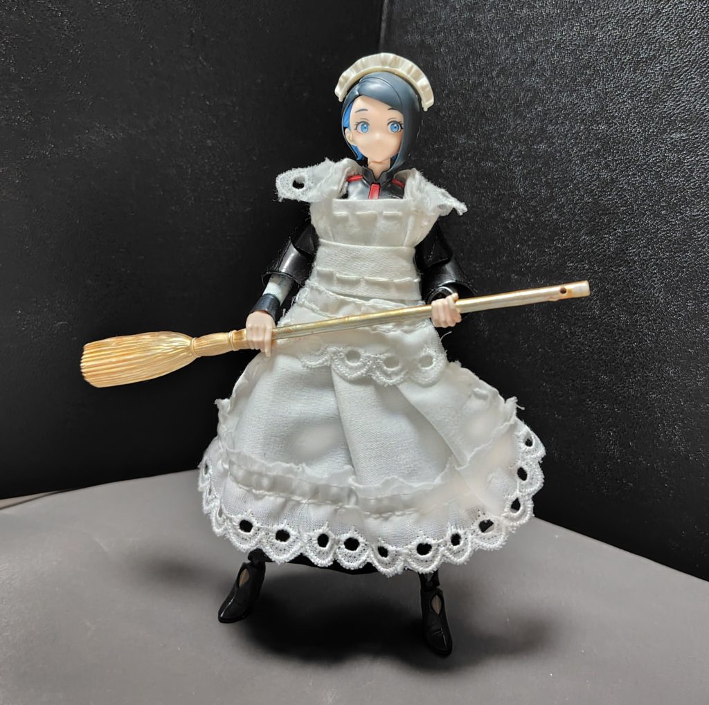 メイドさん姿のニカ姉……良いものだ水星の魔女の女性キャラクターでメイドさん姿が一番合うのは誰なんだろうね?