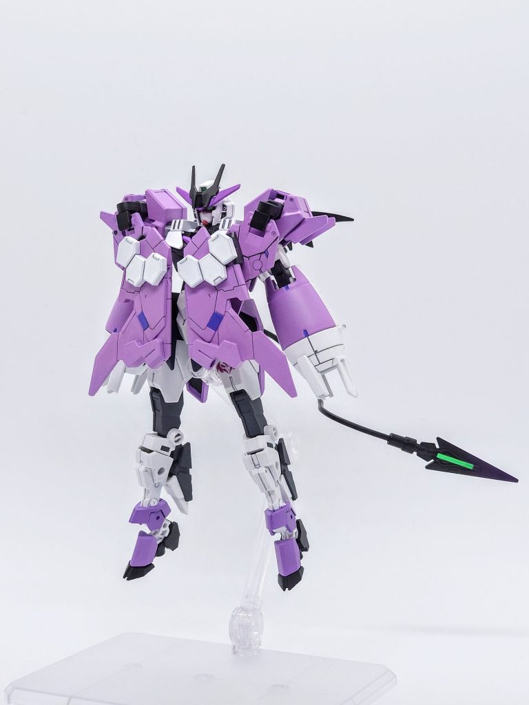 3つ目の衣装イメージのアーマーオーバーサイズのパーカーをデュナメスのGNフルシールドのイメージで見立てました。