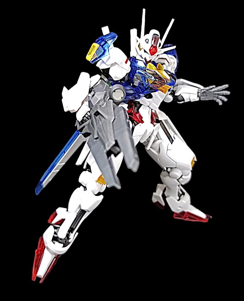 ビットオンフォームライフルを構えて