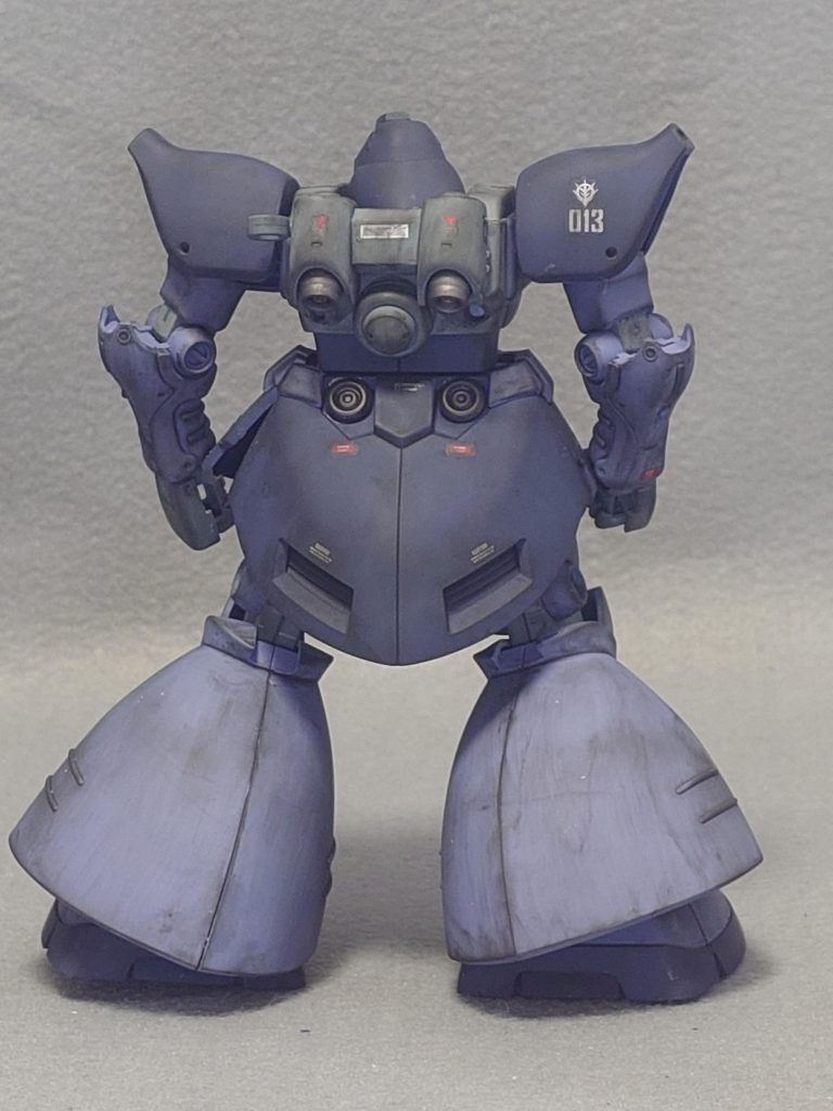 バーニア系は焼鉄色で塗装しました。