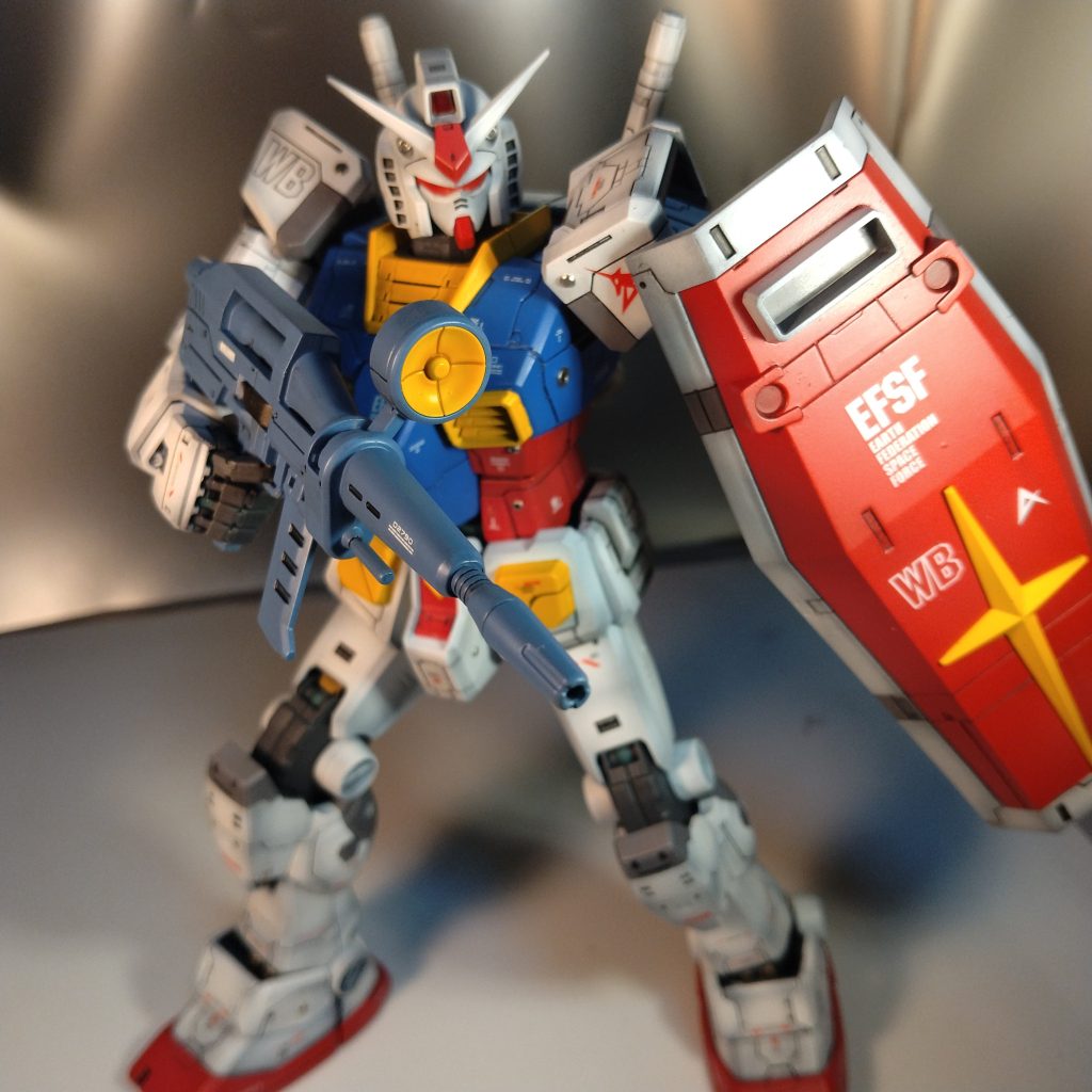 でも現在でも普通に見れますよね!(笑)MGガンダムワンウォーイヤー版でした!