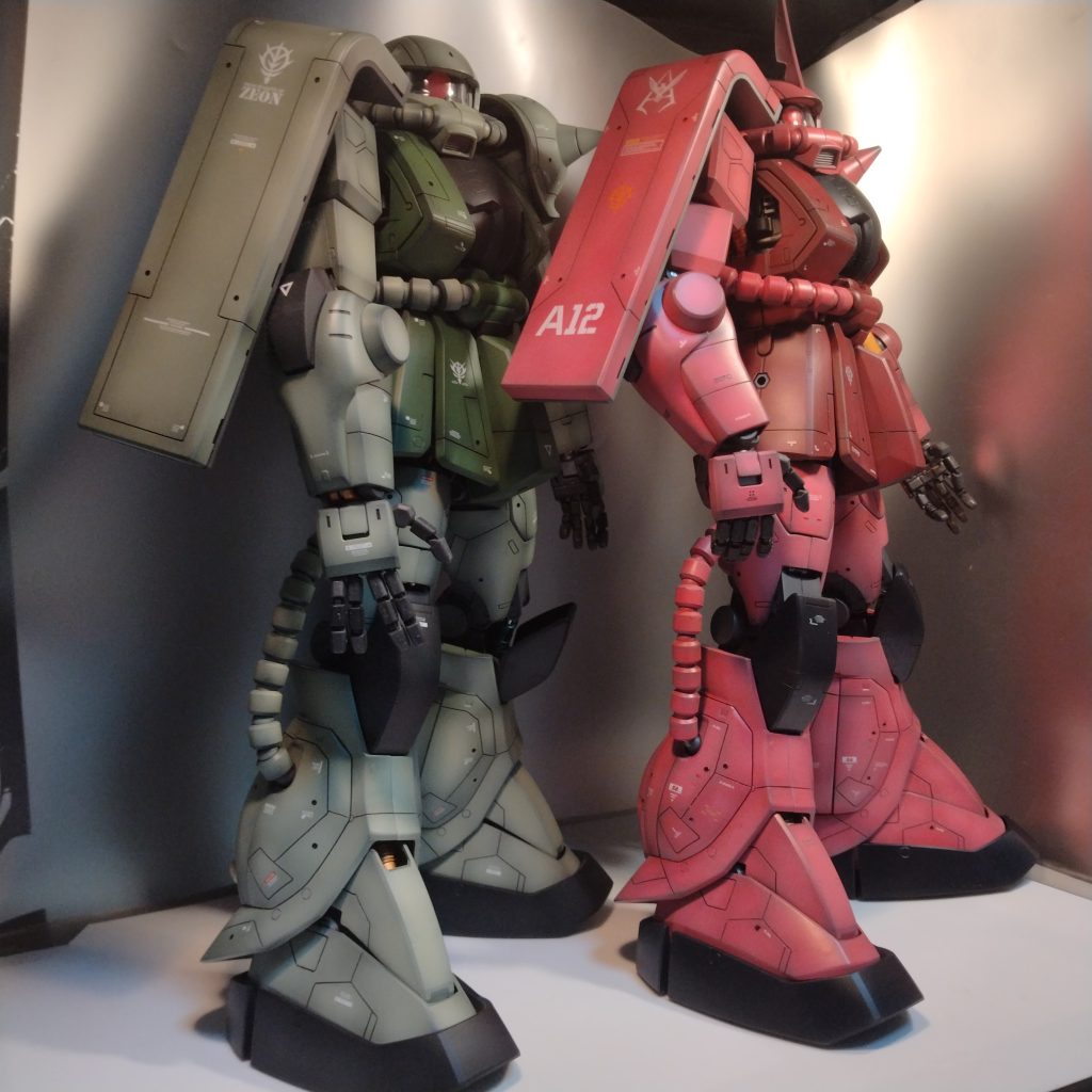 前回のシャアザクと！（笑）