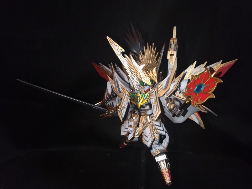 我が家のロストマウンテンから他大将軍の持っていた軍配団扇があったので持たせてみたらいい感じだったので、こちらも装備させてます