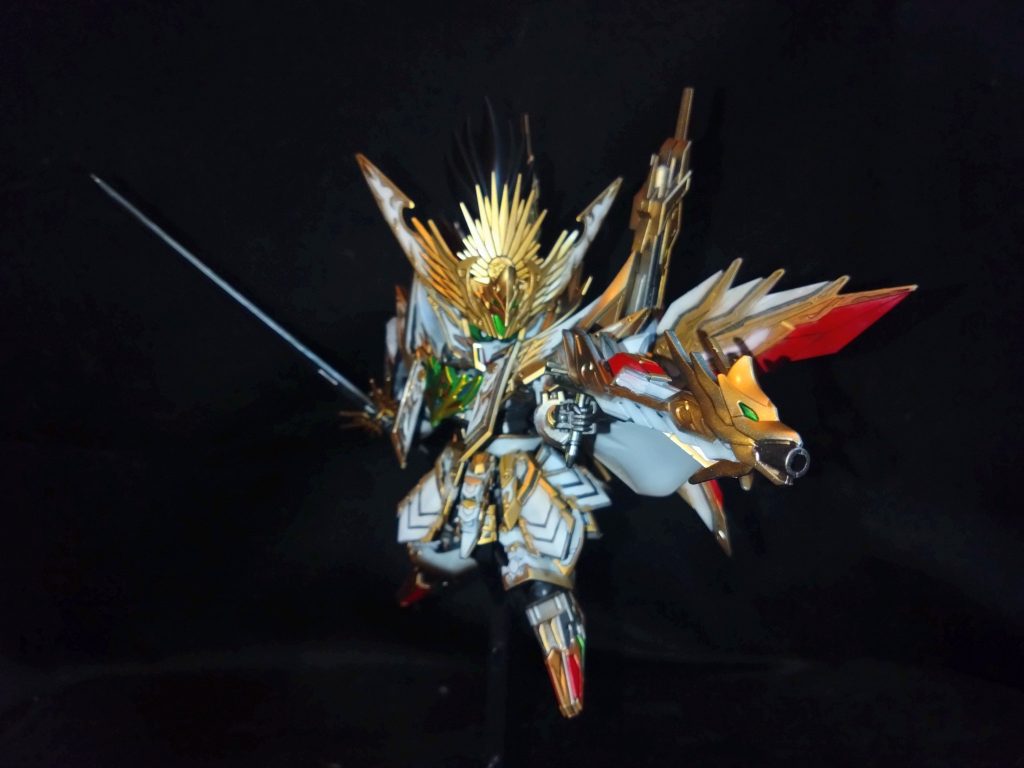 そのままでも短く感じた刀が更に短く感じるようになったので、刀身を大きくしてみたら見栄えするようになりました😁おかげで鞘？になる銃に納刀できなくなりましたが悔いはない！