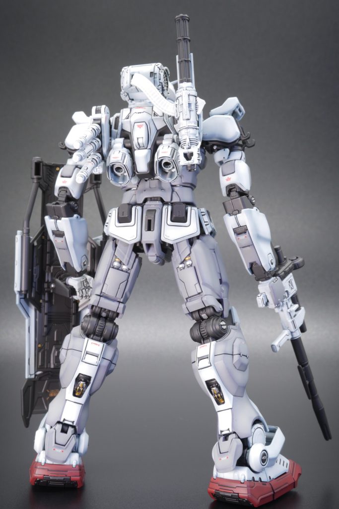 パイプ部分等をシルバーでワンポイント塗装をして、元々のキットがリアル系に近かったので、更に情報量が増えました。