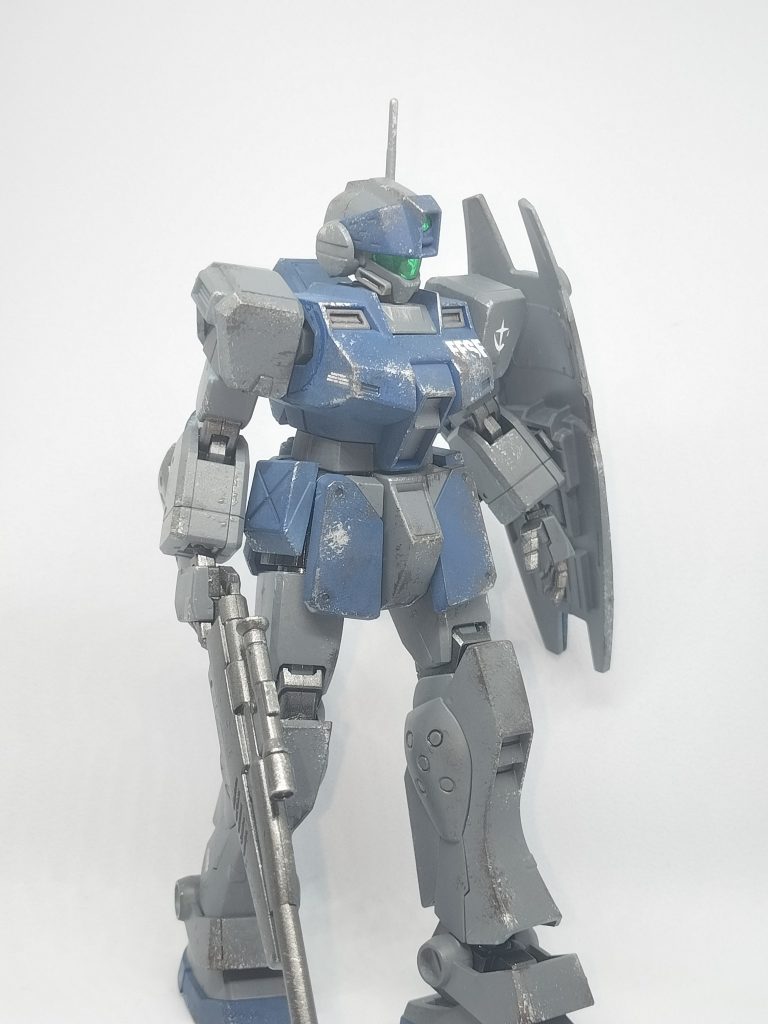 ドライブラシで程よく汚したくらいかな…