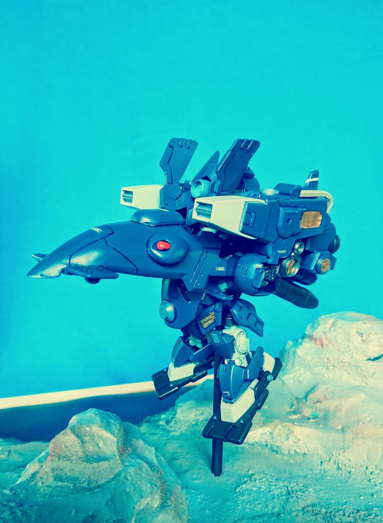 なお。ステルス性能とスピード重視の機体としたため、潜航可能な深度はそこまで深くない。