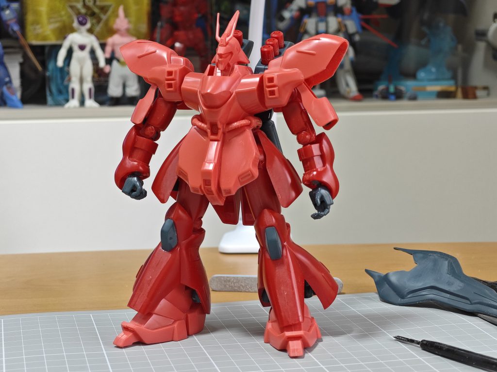 旧キット 素組え?!あれ?こんなんだったっけ?!思い出補正?