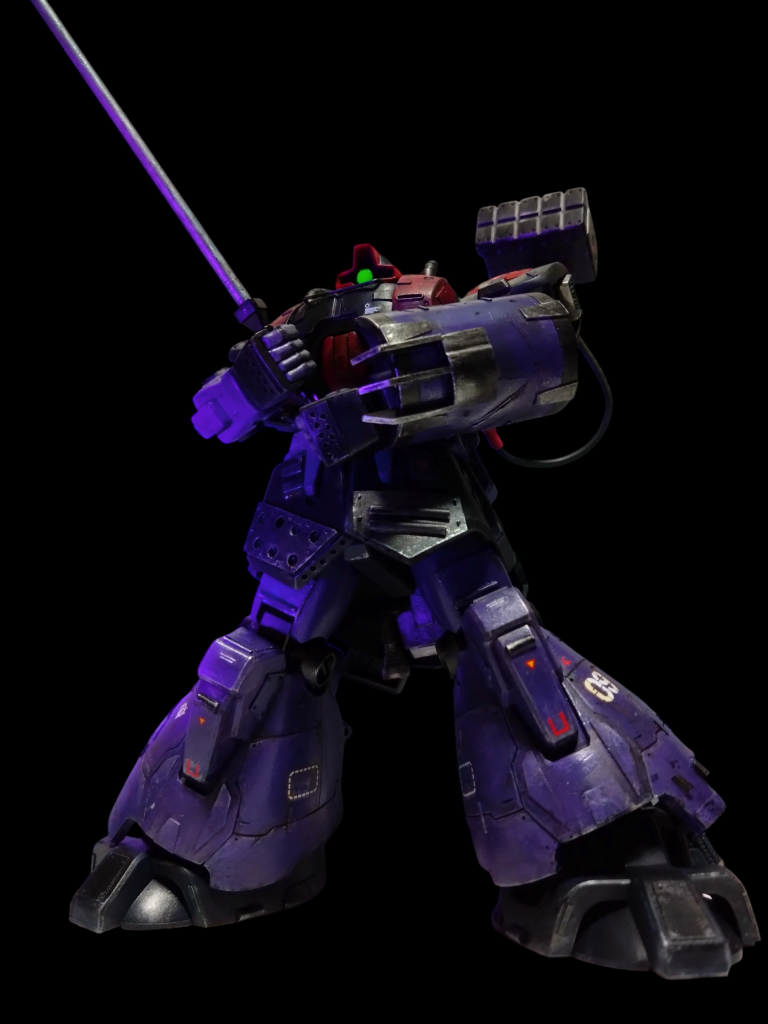 そして最後はサーベル装備!