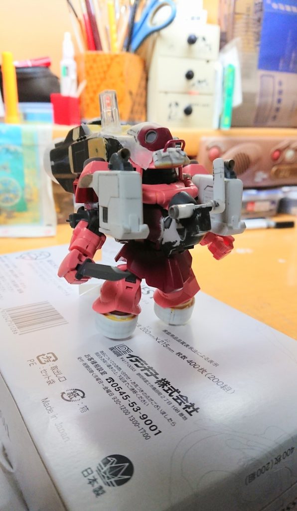 制作途中。ネーミングからお分かりの通り、まんまダジャレです。w前々からやりたかったネタでした(//ω//)制作中は頭の中にずっと、イエローサブマリン音頭が流れてました。(ビート◯ズの方じゃないんだな)(笑)