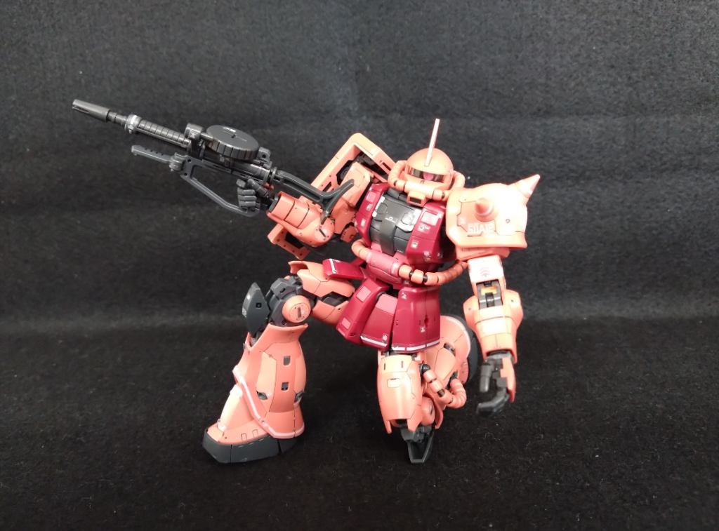 RGシャア専用ザク–2枚目/制作者：@premiere7105