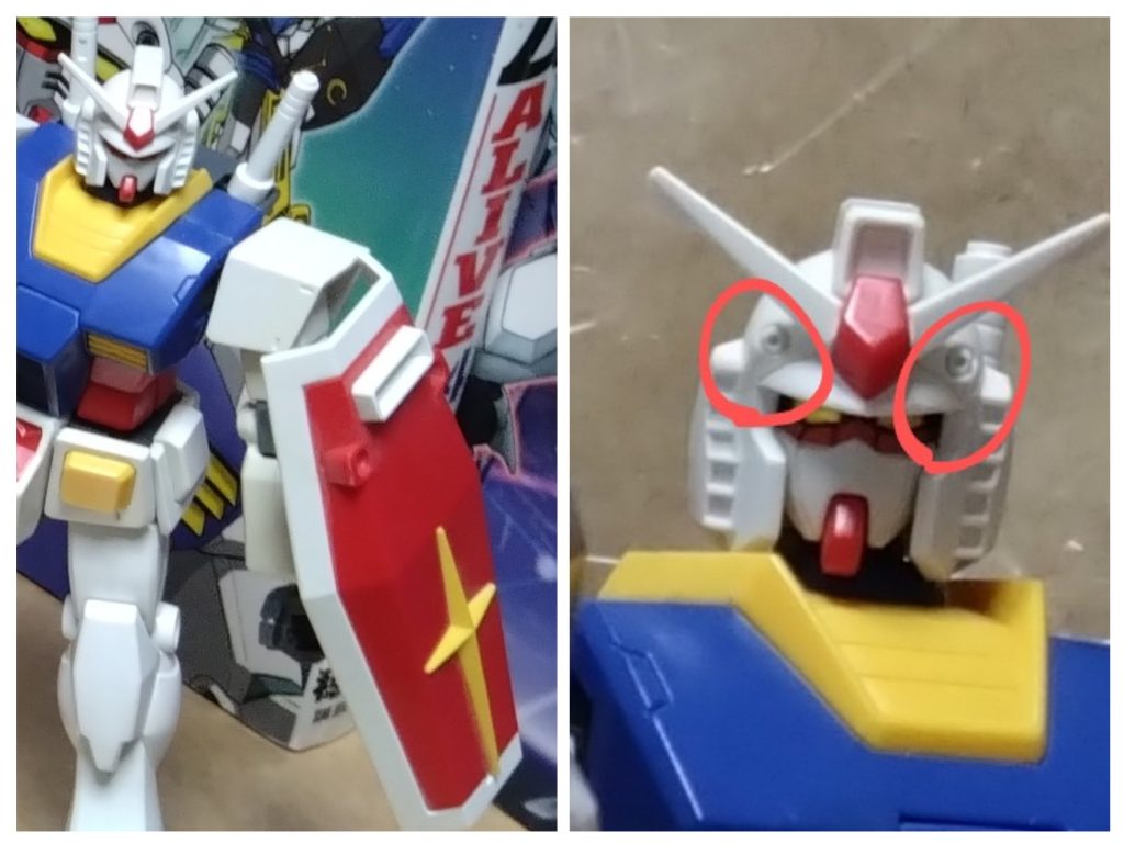 シールドガンダムに装備する盾。格闘メインで戦うことが多い為、盾無しでの戦闘が多かったです。 バルカン砲頭部に内蔵された機関砲。これはたまにしか使わない武器でした。