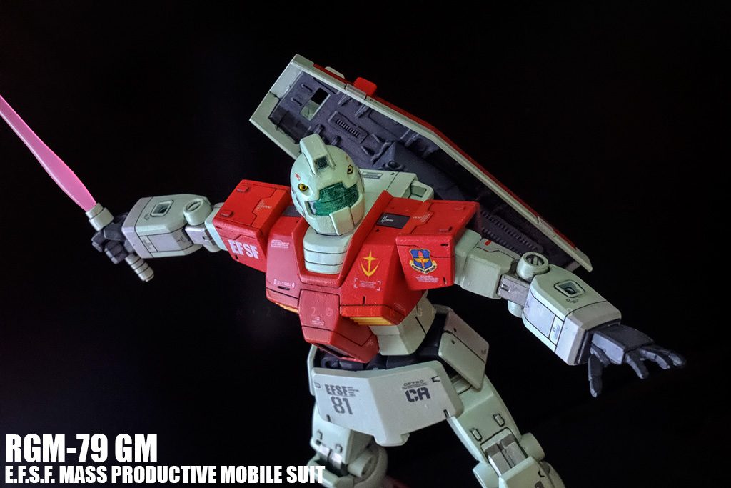 RGM 79 GM 量産型ジム 全筆塗，改造–4枚目/制作者：Kamman