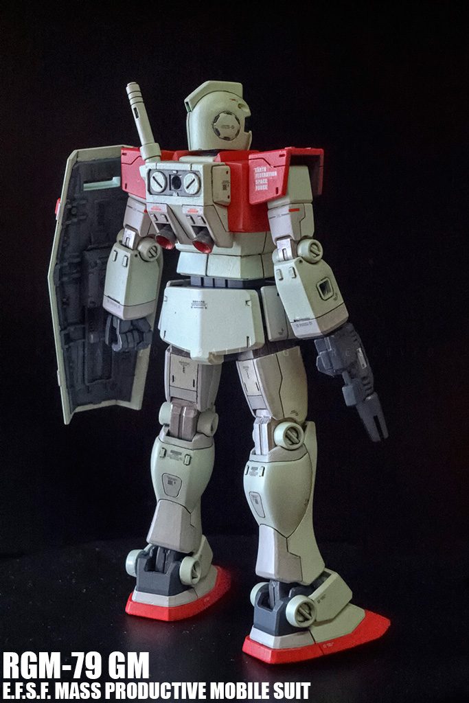 RGM 79 GM 量産型ジム 全筆塗，改造–3枚目/制作者：Kamman