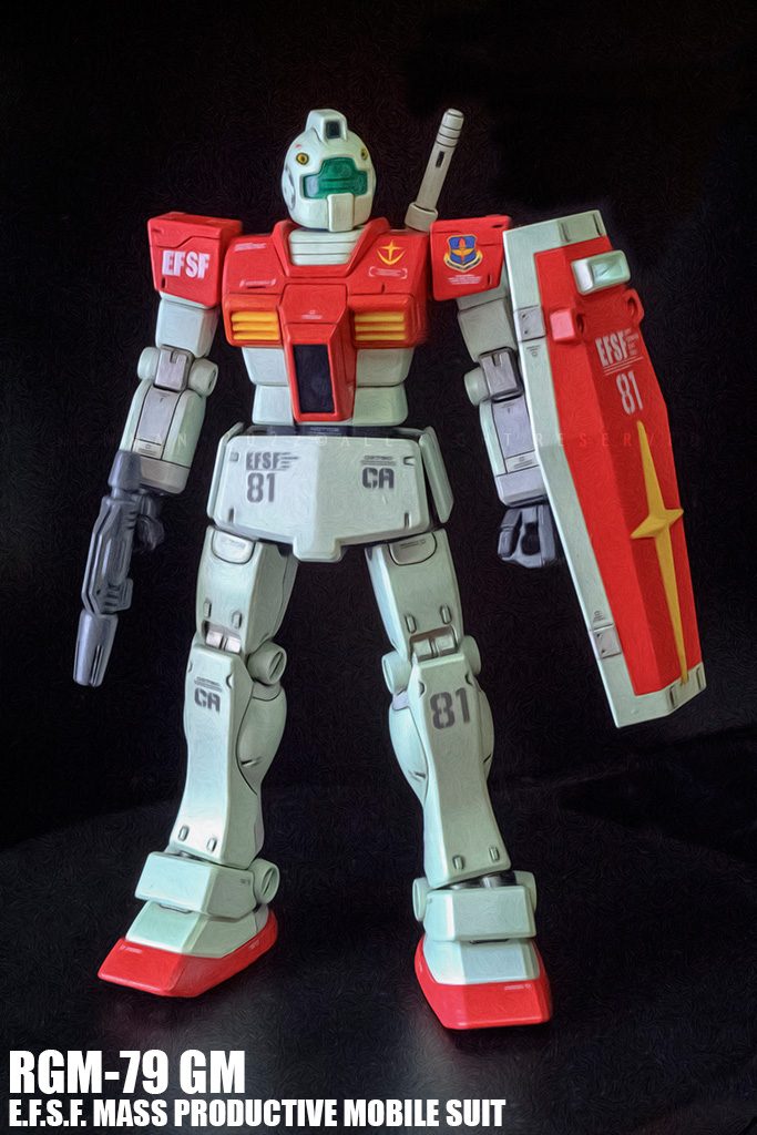 RGM 79 GM 量産型ジム 全筆塗，改造–2枚目/制作者：Kamman