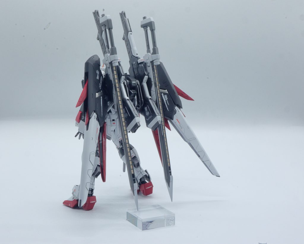 エクスカリバーの裏？はゴールドで塗分け。